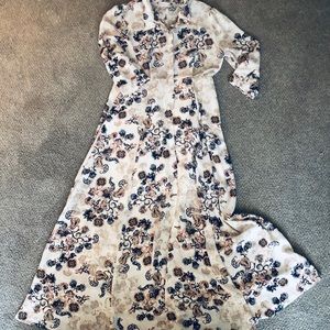 Empire waist floral dress